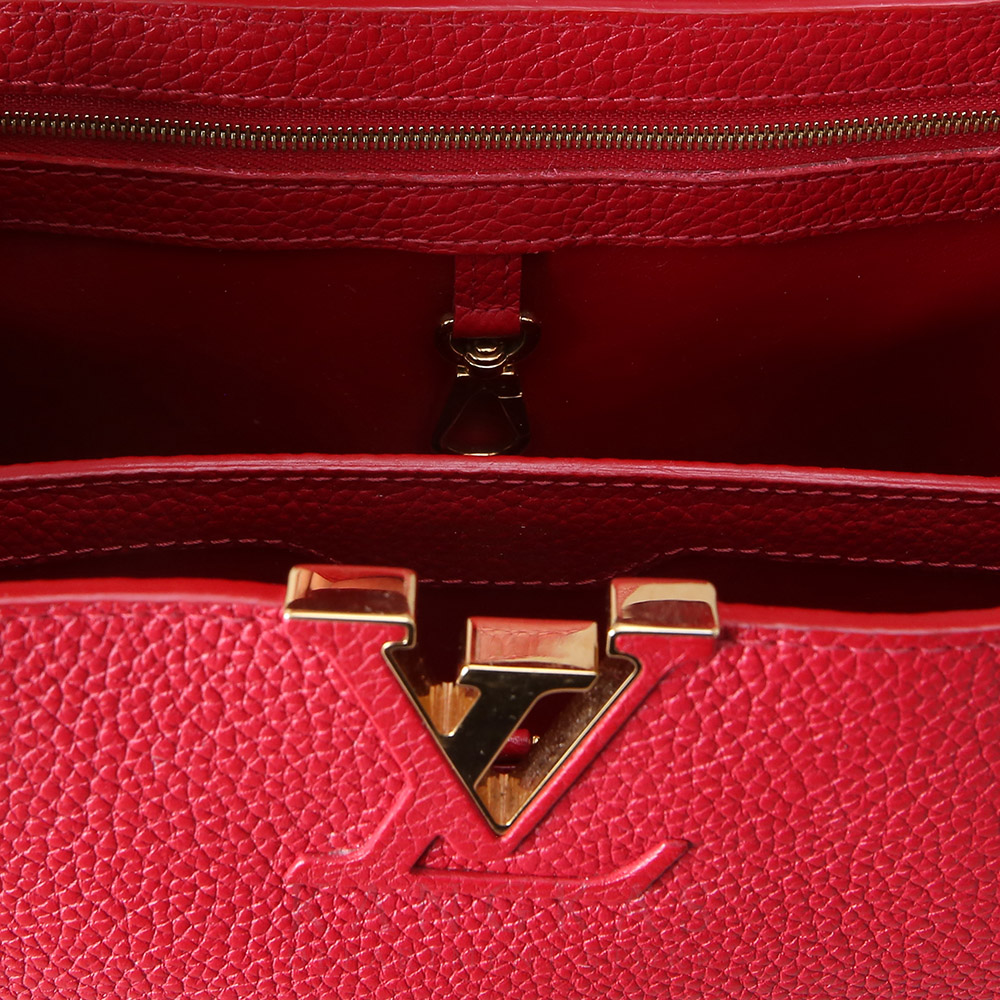 LOUIS VUITTON(USED)루이비통 카퓌신 MM 레드